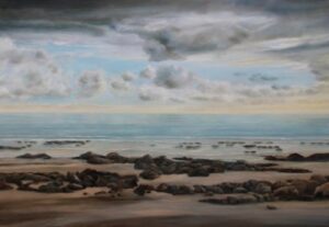 Dusk Tide - Oil on Canvas - A1 Size